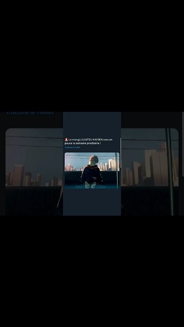 Le manga JUJUTSU KAISEN sera en pause la semaine prochaine !