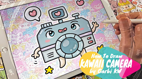 how to Draw Kawaii Camera by Garbi KW