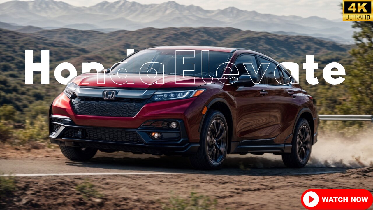 2023 Honda Elevate: Elevate Your Driving Experience with the All-New Honda SUV!