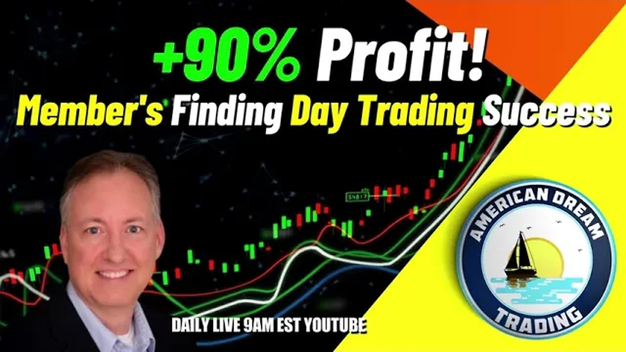 90% Profit - Member's Finding Outstanding Day Trading Success