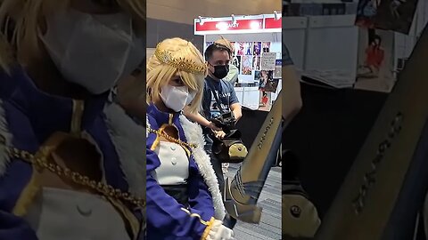 Rhealyn Reyes as Arturia Pendragon #shorts