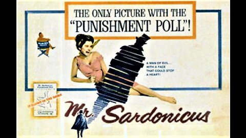 MR SARDONICUS 1961 Cruel Baron Sardonicus Seeks Help for a Horrible Disfigurement FULL MOVIE in HD & W/S