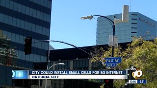 5G Speeds: National City asking for input on new "Small Cell" technology