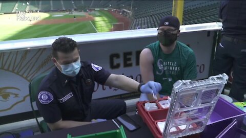 The Rebound: Baseball stadiums host vaccine clinics