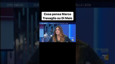 Cosa pensa Marco Travaglio su Di Maio. Intervista a Otto e Mezzo