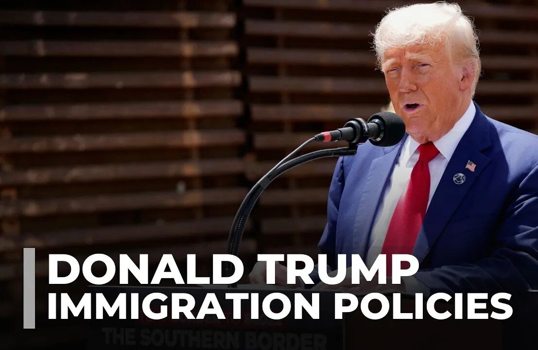 Donald Trump Slams Immigration Policies in Fiery Border Visit | Arizona Rally Highlights