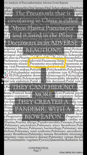 The Pneumonia that is circulating in China is called 'Myco Plasma Pneumonia' and is listed in the...