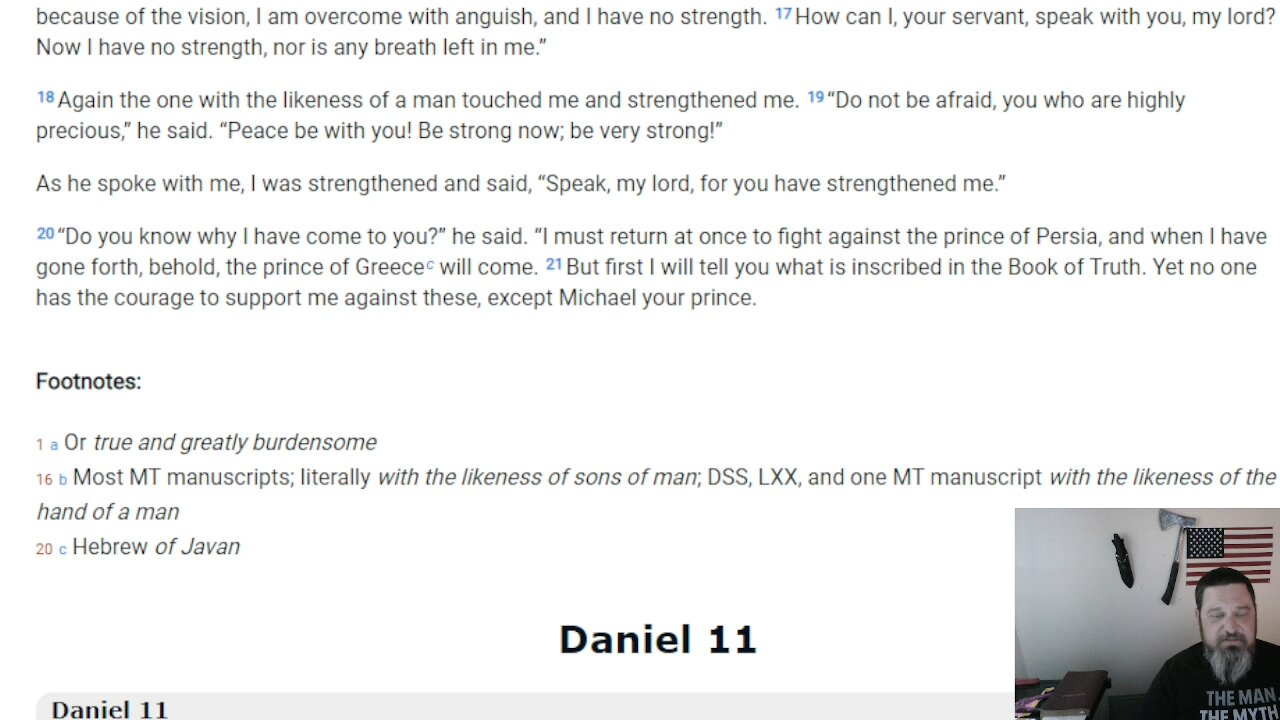 Lessons from the Book Daniel 10 12