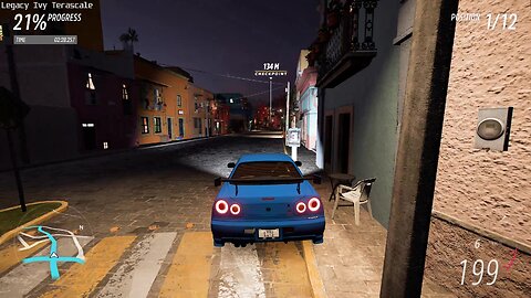 Nissan Skyline R34 , The Marathon ( Forza Horizon 5 gameplay )