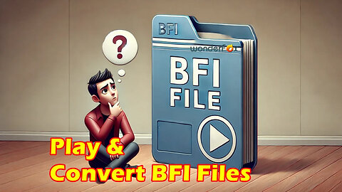 How to Convert BFI Files to MP4?