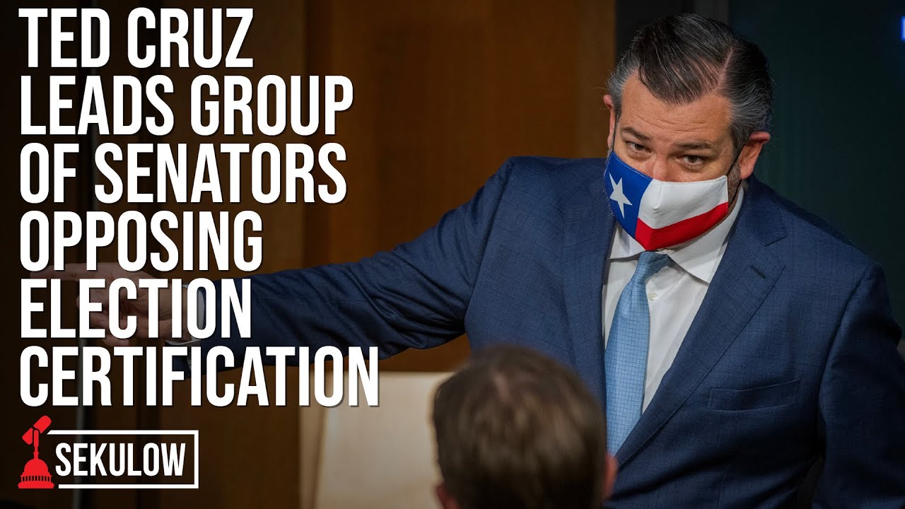 Ted Cruz Leads Group of Senators Opposing Election Certification