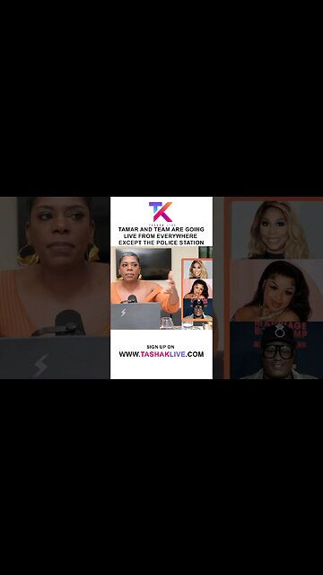 Tamar And Her Team Are Going Live From Everywhere Except The Police Station