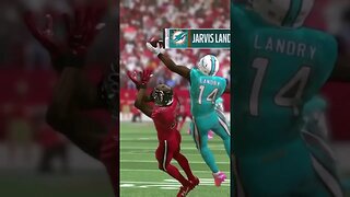 JARVIS LANDEY INSANE ONE HANDED CATCH #drw15 #madden23 #jarvislandry #dolphins