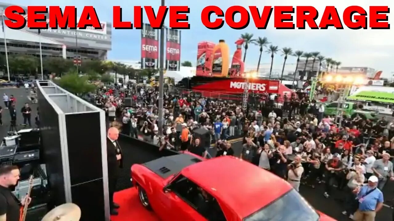 V8TV Minute To Winnit Live! SEMA Reveal LIVE Video Announcement!