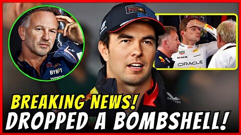 LAST-MINUTE BOMBSHELL! CHECO SURPRISED EVERYONE ONCE AGAIN! RED BULL F1 NEWS