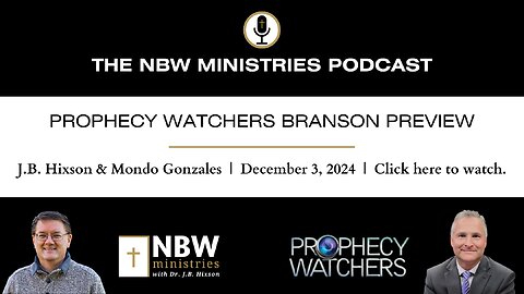 1082. Christmas in Branson Prophecy Watchers Preview