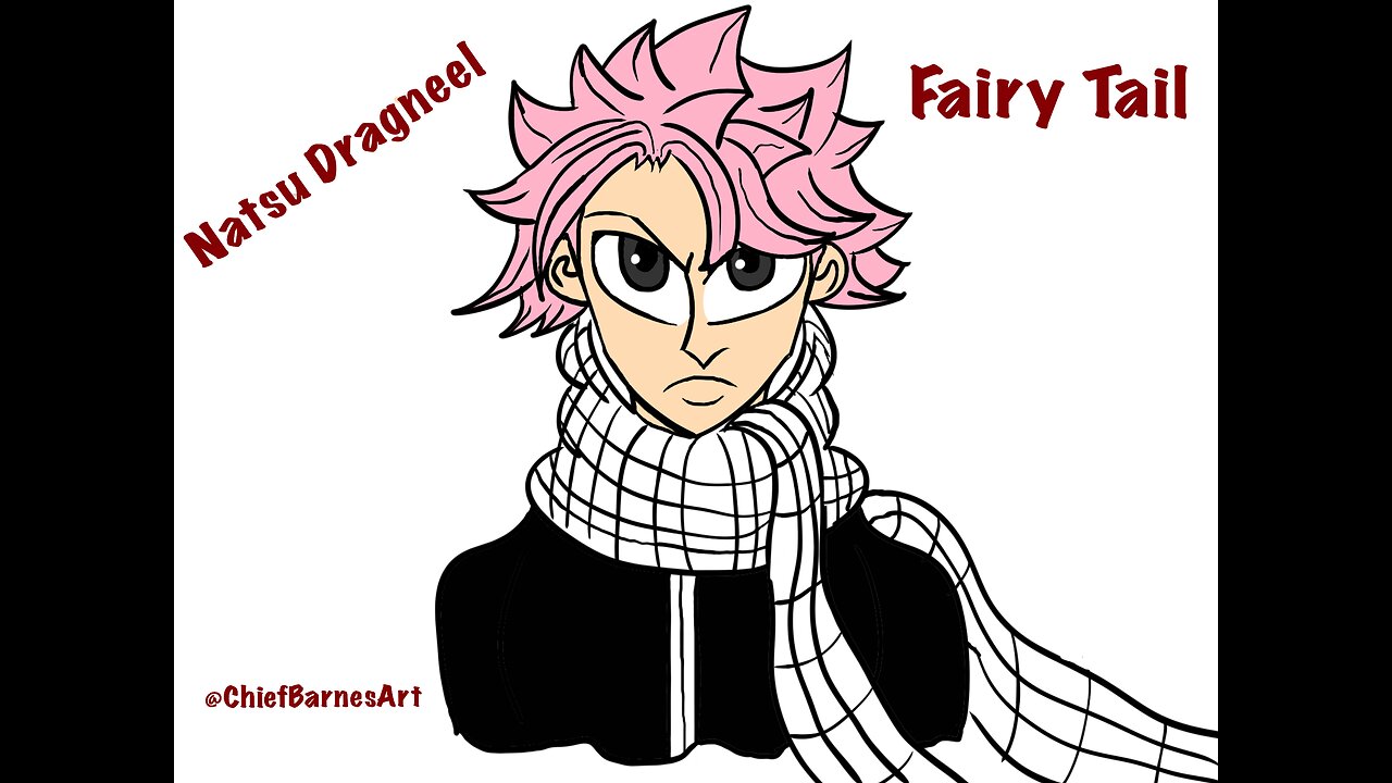 Drawing Natsu Dragneel