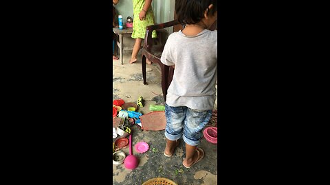 Make cook food and vegetables READY