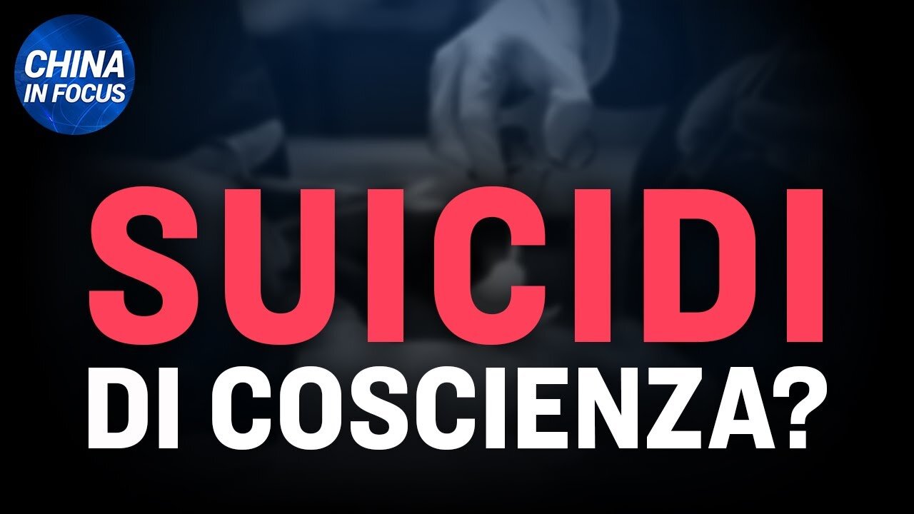 🔴 Troppi suicidi fra i medici dei trapianti cinesi. Forse a causa dei prelievi forzati di organi?