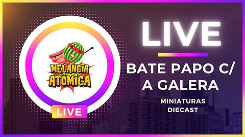 Live Diecast Podcast Papo com Colecionadores Miniaturas Hot Wheels Jada e outras Marcas