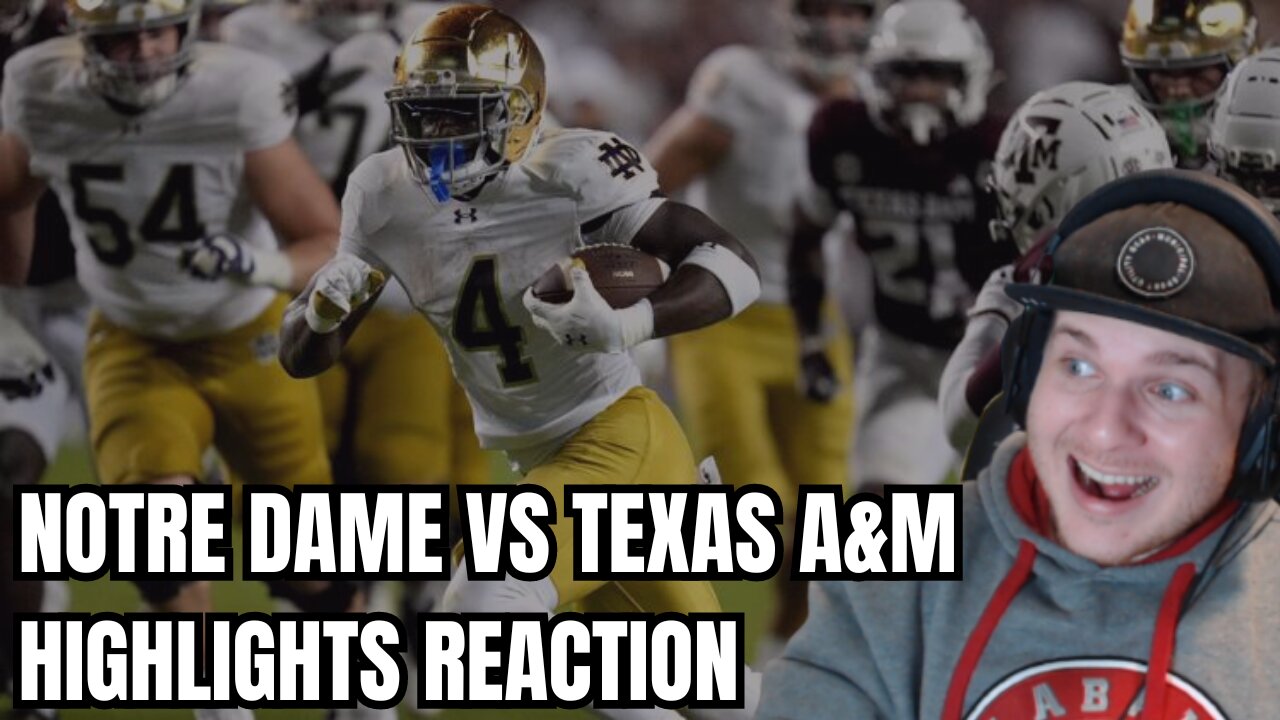 Notre Dame vs. Texas A&M Highlights REACTION