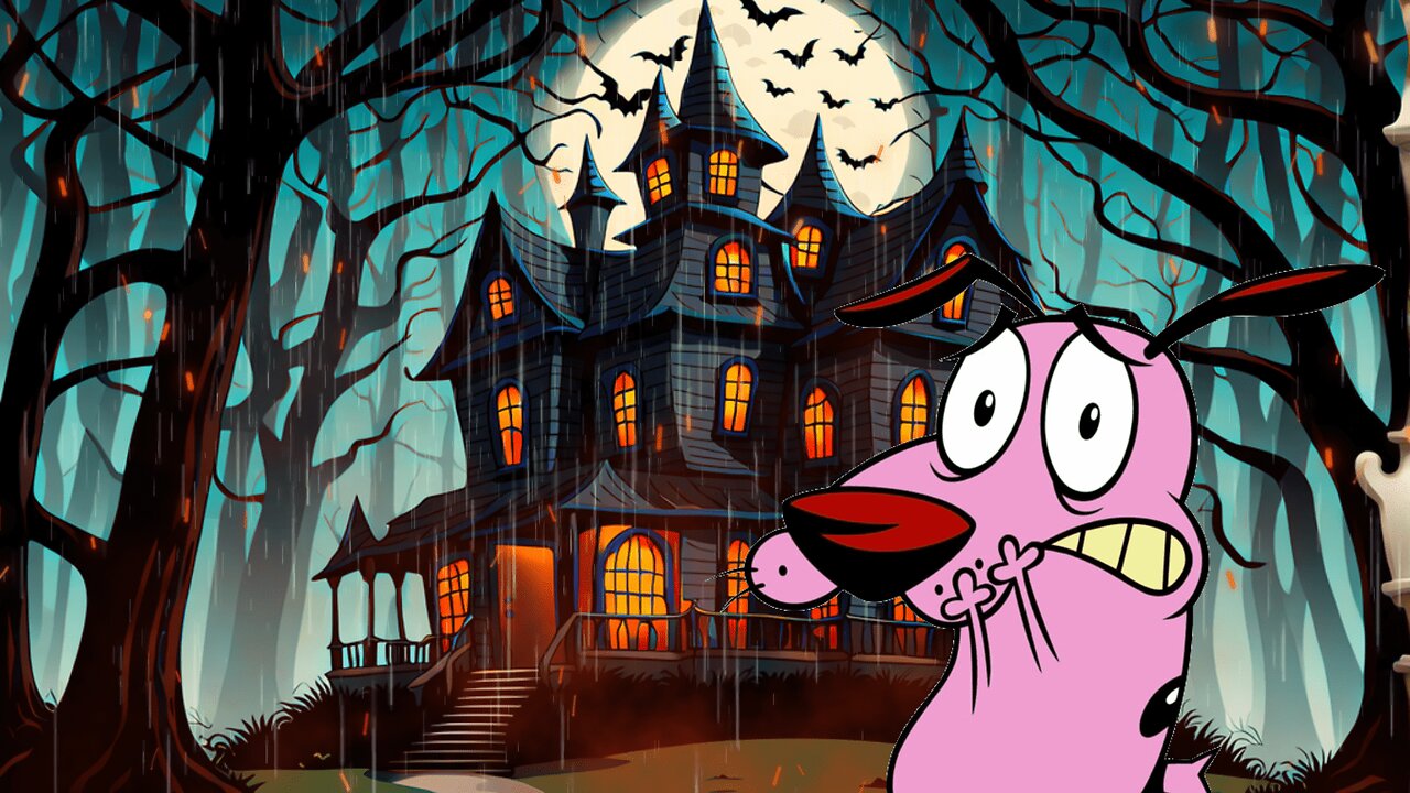 The Bravest of the Scared - Courage the Cowardly Dog Metal Music (Kid Friendly) #metal #shorts