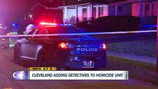 Cleveland Police adding detectives to homicide unit to help solve more cases