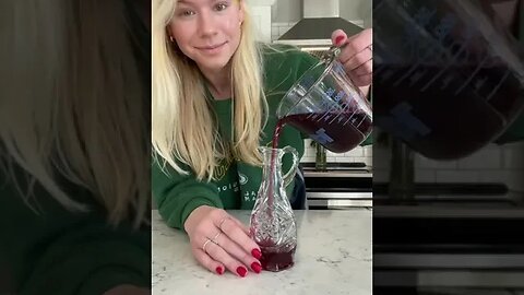 Homemade Blackberry Mint Syrup tiktok brialem