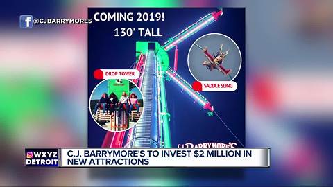 C.J. Barrymore's to invest $2M in new attractions