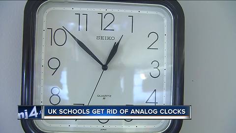 British schools are removing analog clocks because teens can't read them