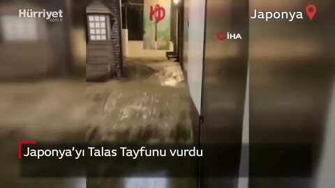 Apocalypse In Japan! Footage of Typhoon Talas Terrible Floods! Storm Hits Shizuoka