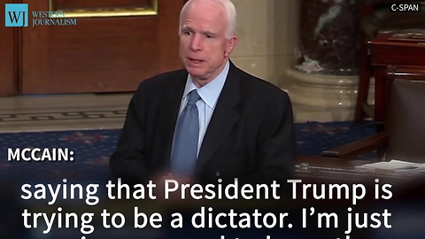 McCain: I Haven’t Met With the President In ‘Years’