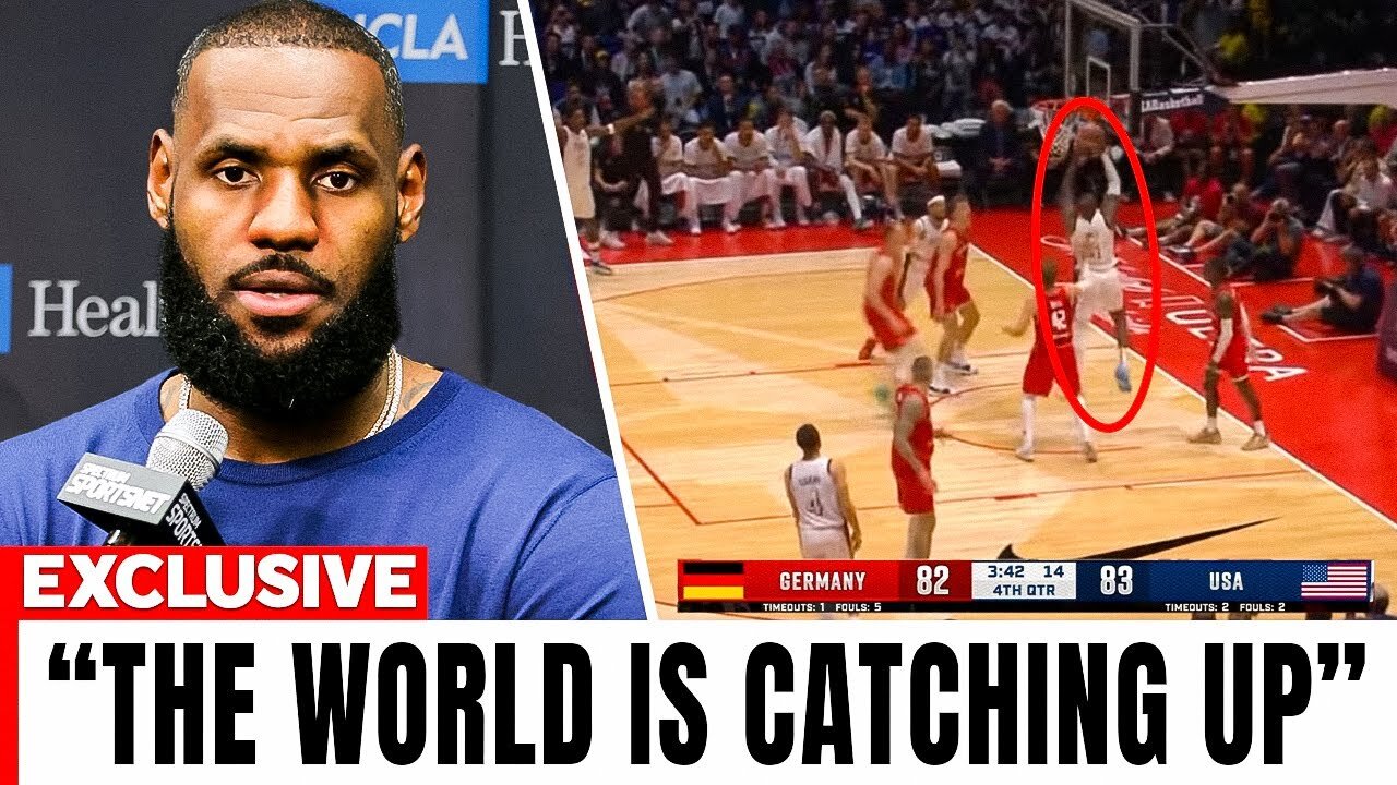 What Germany JUST DID Against Team USA Shocked The World AGAIN, But LeBron James Took Over!