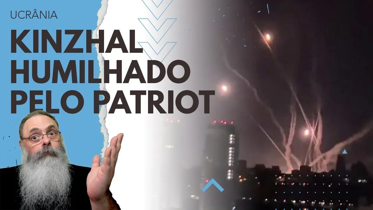 PATRIOT UCRANIANO destrói 6 MÍSSEIS KINZHAL e 18 MÍSSEIS no TOTAL no MAIOR ATAQUE a CIDADE de KYIV