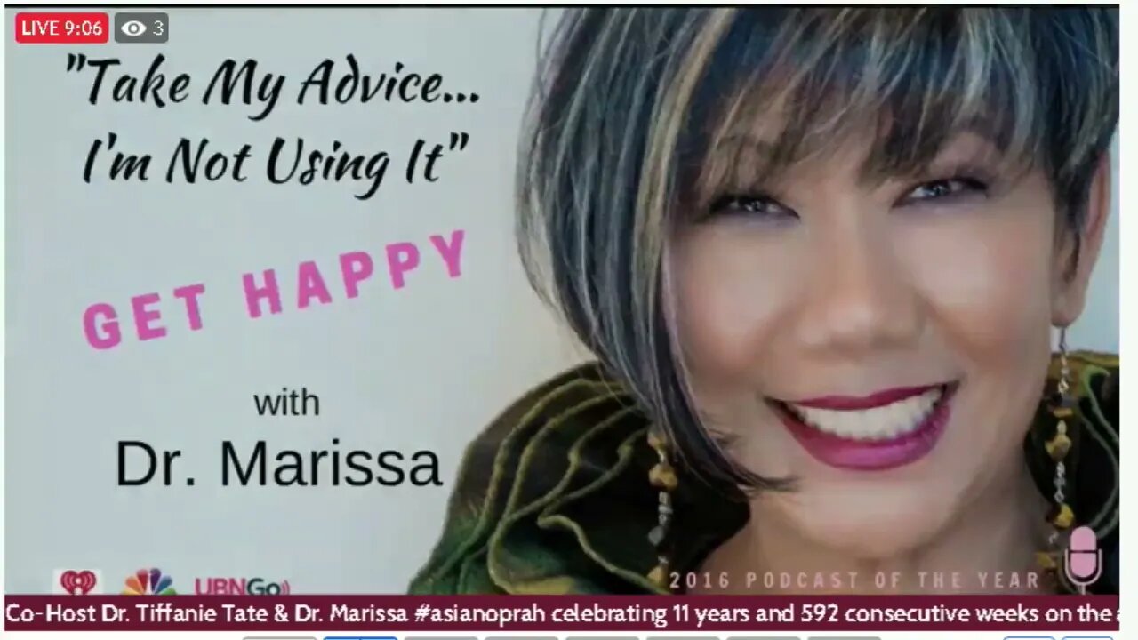 KCAA Get Balanced with Dr Marissa on Wed 6 Sep 2023