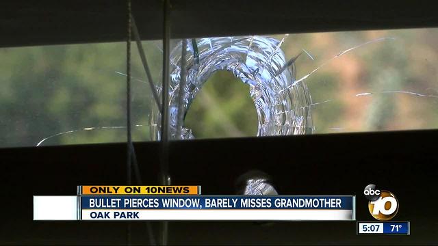 Bullet pierces Oak Park window, barely misses grandmother