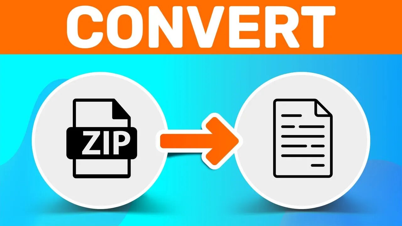 How To Convert Zip To Normal File