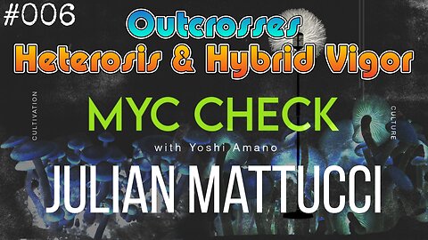 Outcrosses, heterosis, and hybrid vigor w Julian Mattucci - Myc Check with Yoshi Amano ep 006