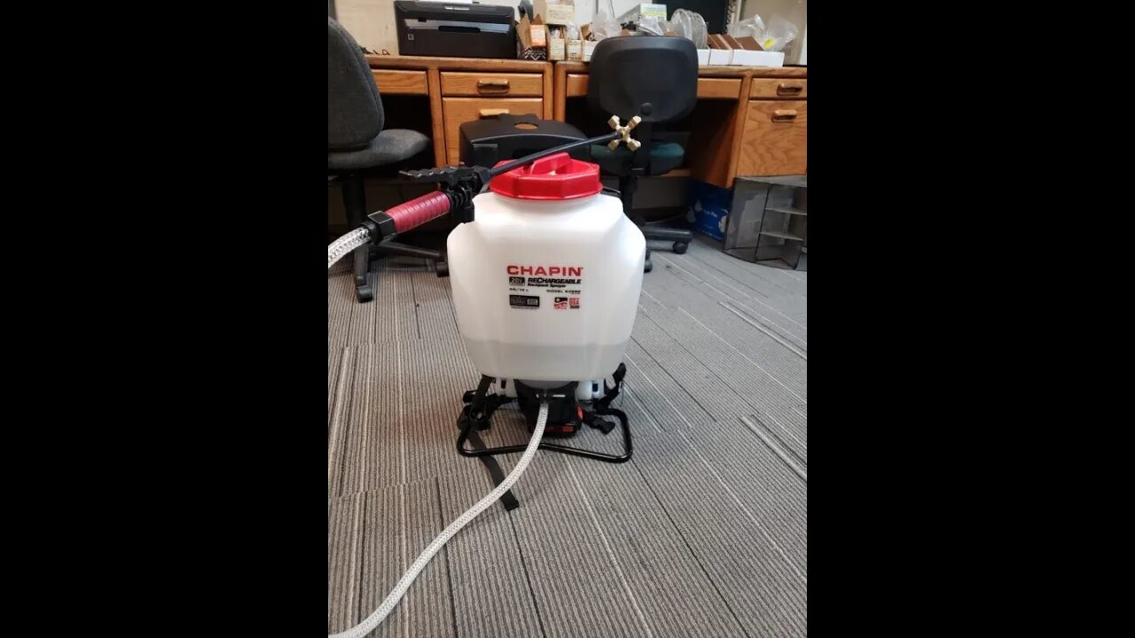 Back Pack Water Supply For DeWalt Pressure Cleaner