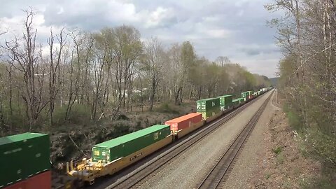 Fast-moving intermodal headed west