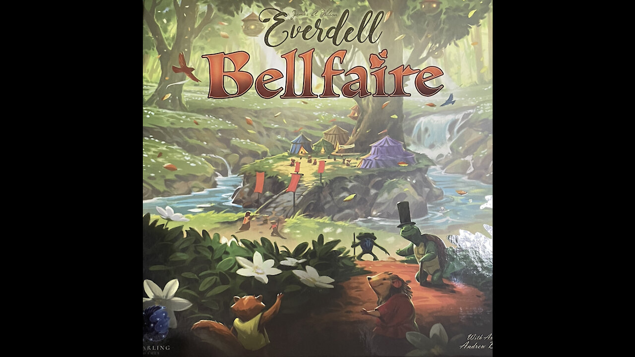 Everdell bellfair , unboxing