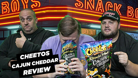 Cajun Cheddar Cheetos Review | Snack Boys Ep. 40