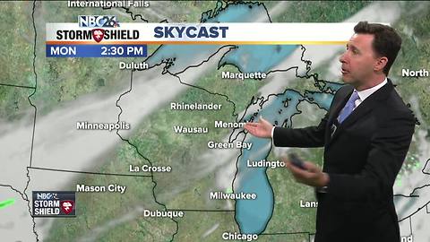 Michael Fish's NBC26 weather forecast