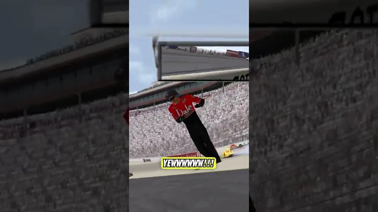 it's NASCAR but with Jaws music | #Shorts