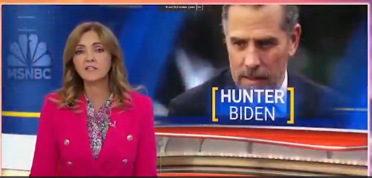 MSNBC reporting Hunter Biden Sitting in on POTUS meetings/ breifings