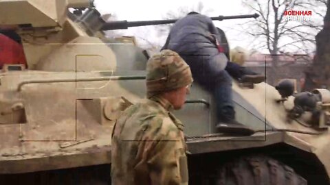 DPR units in Mariupol