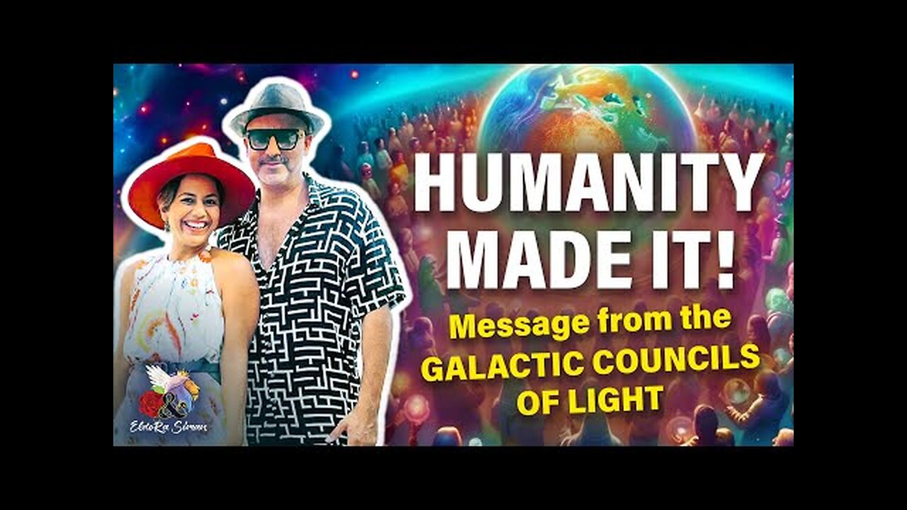 Message from Galactic Councils of Sirius B and Lyra - Humanity Made it! 🔥