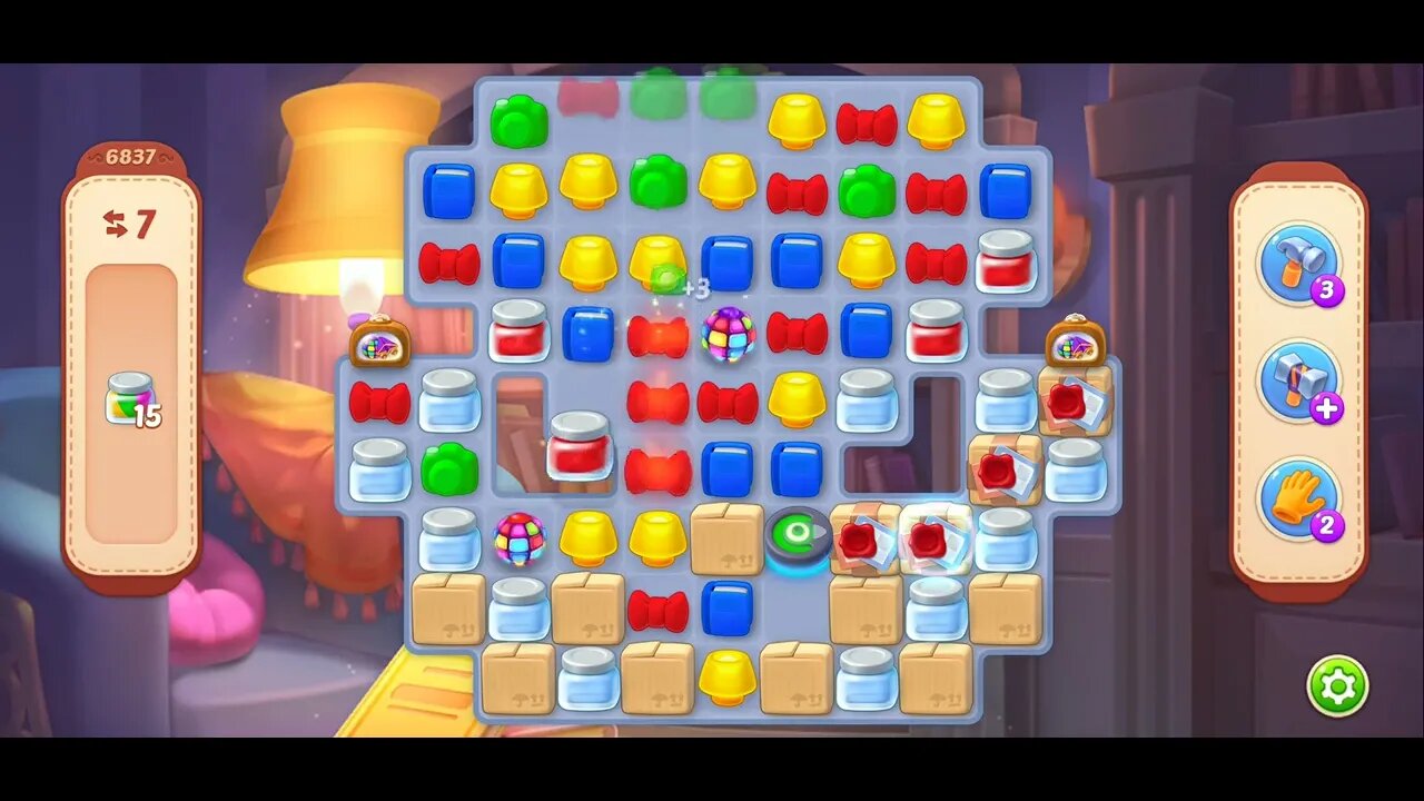 Playrix Homescapes Gameplay Walkthrough Level 6837