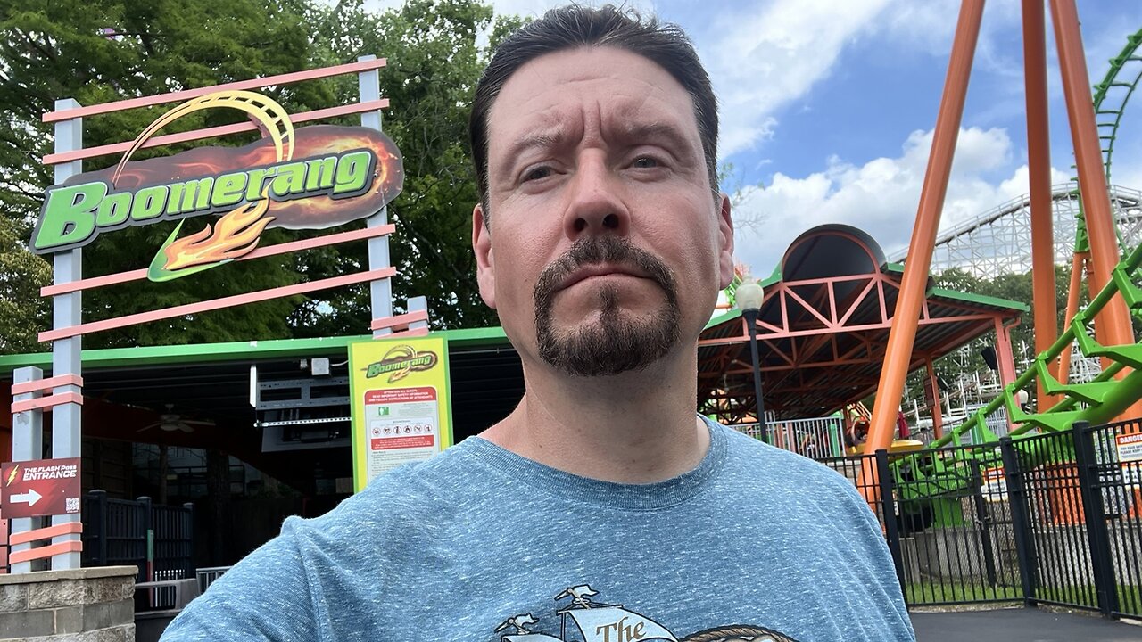 Off Ride Footage of BOOMERANG at SIX FLAGS ST. LOUIS, Eureka, Missouri, USA