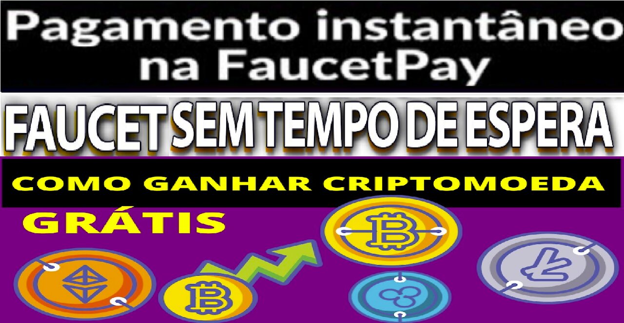 【Faucets Sem Tempo】CORRA Ganhe até $2 fácil e grátis | Paga Instantâneo | #CryptoCurrency